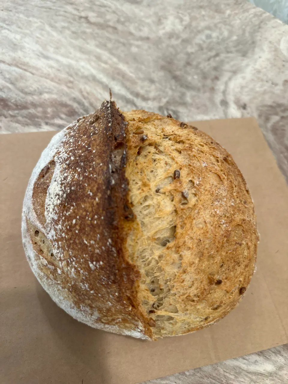 Хлеб "Пшеничный" мультизерновой, 500гр.